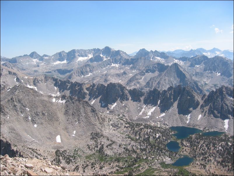 2005-08-13 Kearsarge Pinnacles (58) from high on Gould